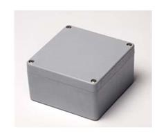 EBPG06.Q55680-0-i1 Abtech  GRP Box EBPG06 GREY 122x120x90mm IP66&amp;IP67 SafeArea, 0 predrilled entries